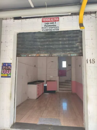 Loja à venda ou aluguel no Centro em São Vicente/SP