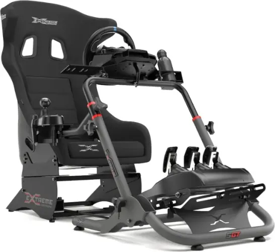 SGT V2 Suporte Para Volante Extreme Simracing Cockpit Simulador (Cinza)