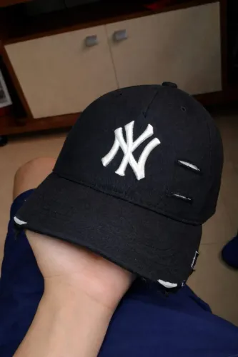 Boné New Era 9Forty NY Yankees Destroyed - Original Preto