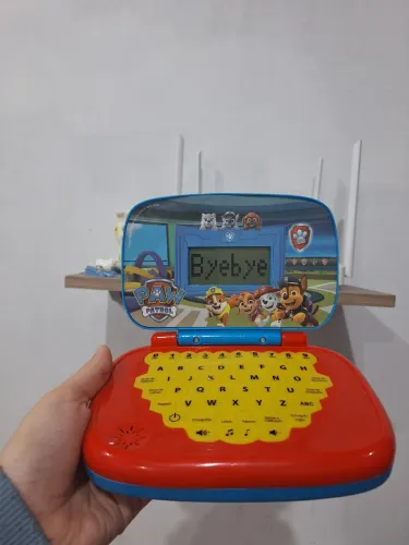 Laptop de brinquedo Patrulha canina bilíngue