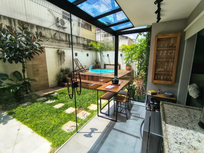 Apartamento Garden com Piscina Privativa 