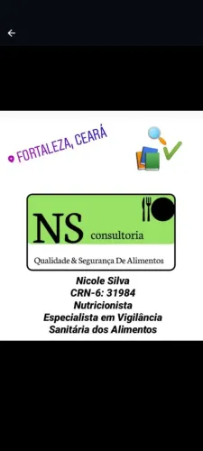 Nutricionista Consultora e Responsável Técnica - RT