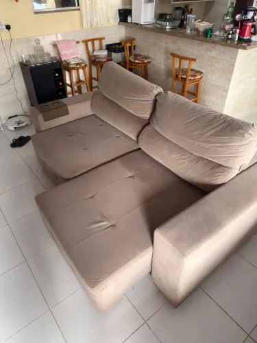 Sofá retrátil 3 lugares
