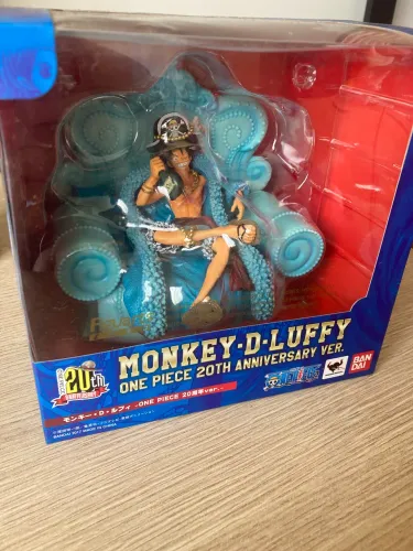 One Piece 20º Aniversário Action Figure Luffy Importado