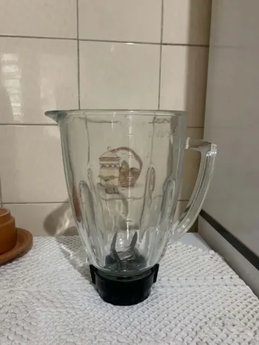 Copo de vidro completo do liquidificador OSTER