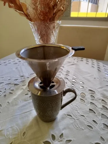 coador de inox pequeno