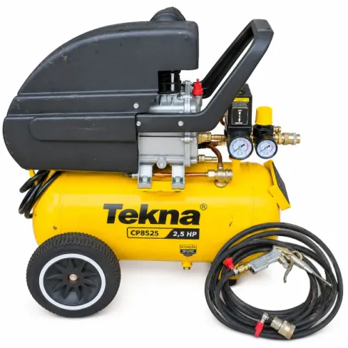 Compressor de Ar Tekna 2,5 HP 60Hz Pressão Máxima 8 Bar 127V