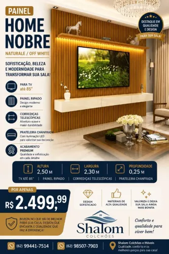 Painel ripado