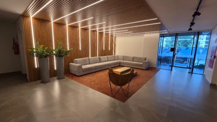Apartamento Mobiliado no Setor Bueno, 2Q, Nunca Habitado! Ilumi Bueno Residencias
