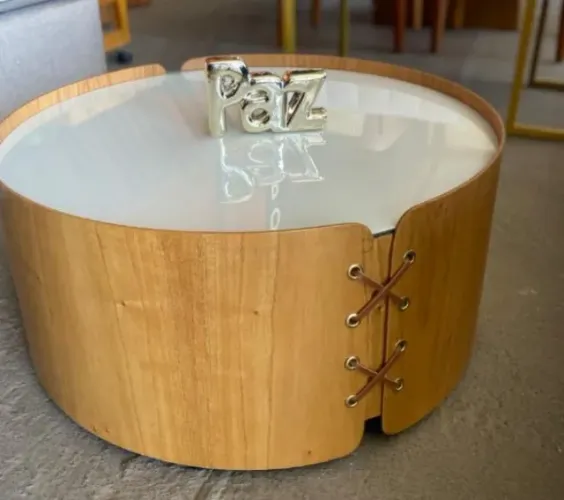 Mesa De Centro Istambul 30 Cm De Altura - Forte Distribuição