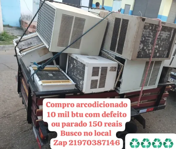 Compro arcodicionado pifado ou parado 10 mil btu 150 reais ?