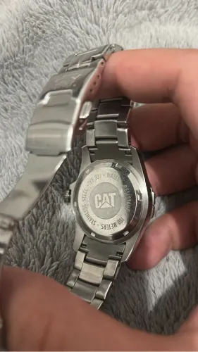 Relógio Prata Catterpillar 