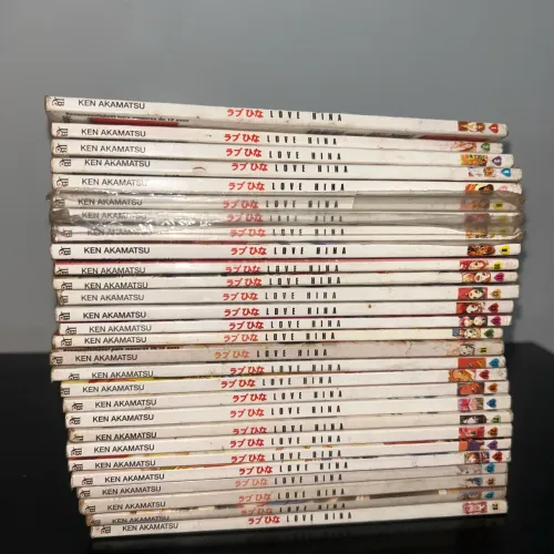 Coleção completa mangá love hina