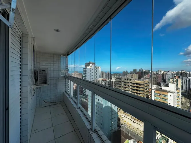 Apartamento na Vila Tupi, Praia Grande 2 dormitórios