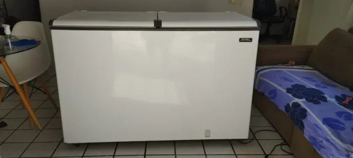 Freezer Horizontal Esmaltec 437L - 2 Portas - Modelo ECH500 (220V) Estado de Zero !