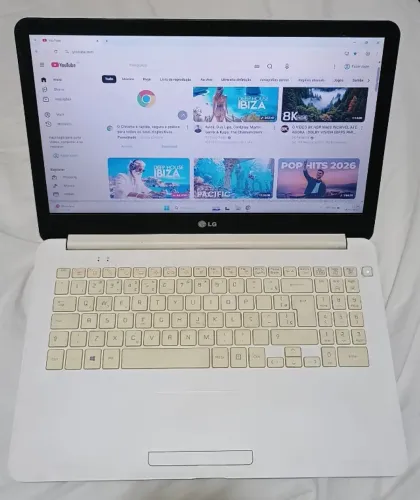 Notebook LG 15u34- com wi-fi 5g- SSD 120gb-4gb ram - Win 11- bateria OK