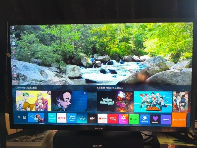 Smart TV Samsung 32'' Tizen HD T4300 HDR Wi-Fi HDMI