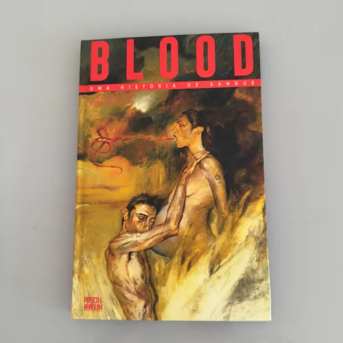 Quadrinho Blood: uma história de sangue - Pipoca e Nanquim