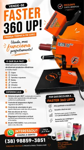 Máquina Faster 360 UP