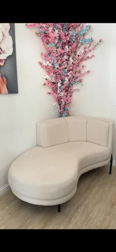 Sofá linho orgânico