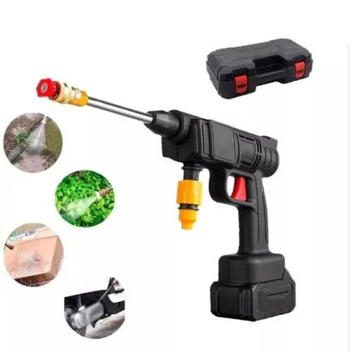Lavadora de Alta Pressão Portátil Recarregável Para Carros E Jardim duas baterias MXC-015A