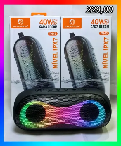 Caixa de som h,maston 40w