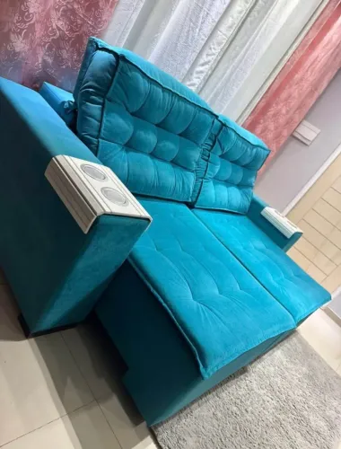 SOFÁ TOP RETRÁTIL E RECLINÁVEL ENTREGO GRÁTIS HJ