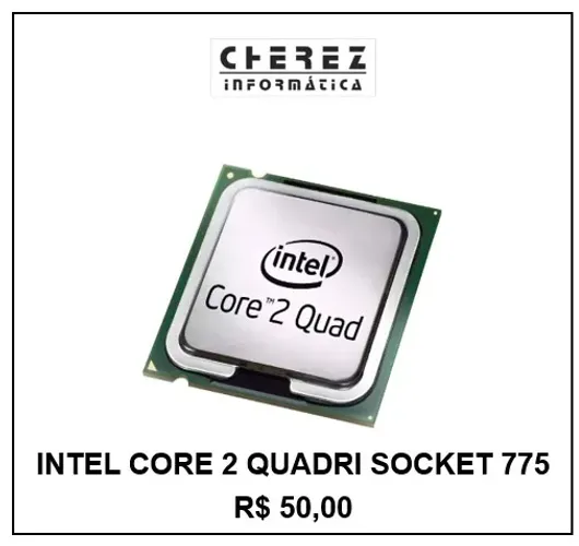 Processador intel Q6600 socket 775