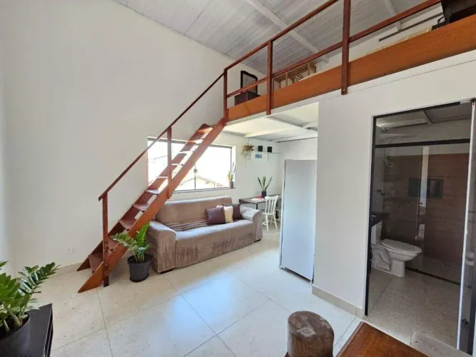 Kitnet com 1 dormitório para alugar, 11 m² por R$ 1.700,01/mês - Residencial Serra Verde -