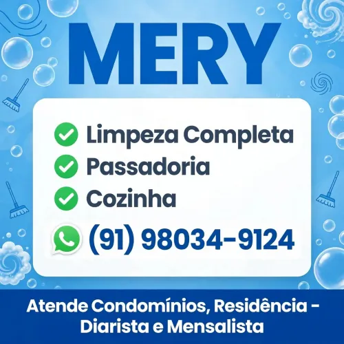 Faço Diária ou Mensalista