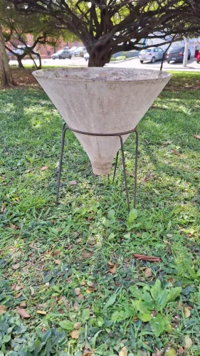 Vaso antigo anos 60 Eternit