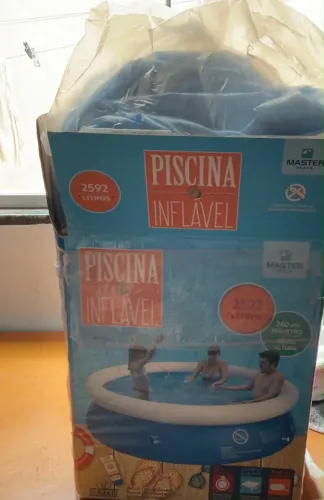 Piscina de plástico