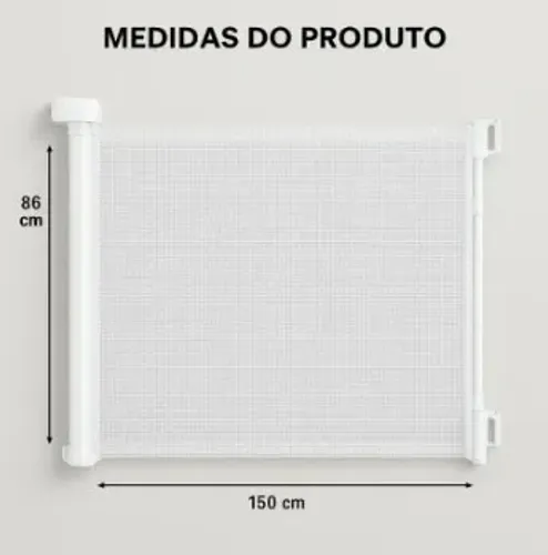 Portão de tela / usado - Para Pets ou bebês