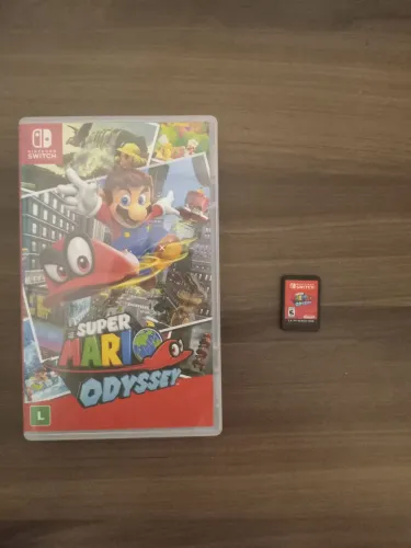 Super Mario Odyssey Nintendo Switch Original - Mídia Física