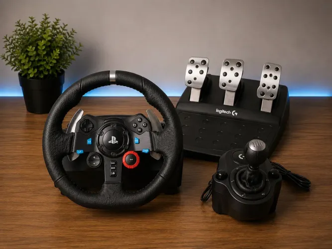 Volante logitech G29 + Câmbio