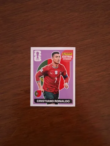 Figurinha do Cristiano Ronaldo Legend (original regular)