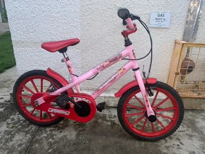 Bicicleta Moranguinho Aro 16