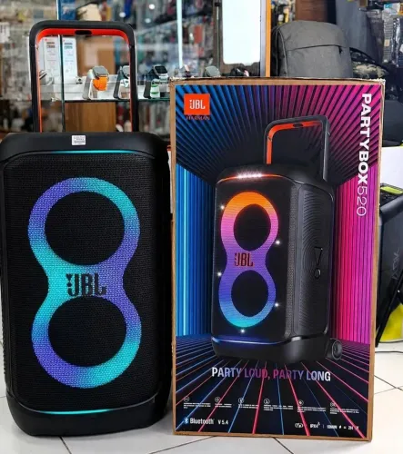 JBL original partybox 520 com 1 ano garantia