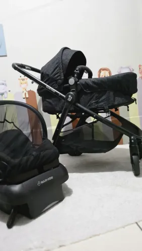 Carrinho e Bebê Conforto kit completo pra vende logo