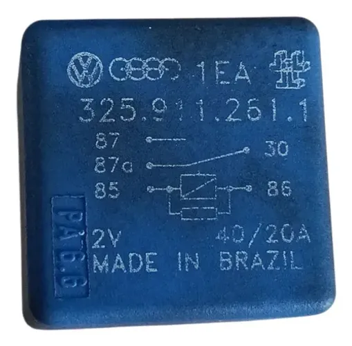 Relé Auxiliar Bomba Combustível Vw Santana 1984 2003
