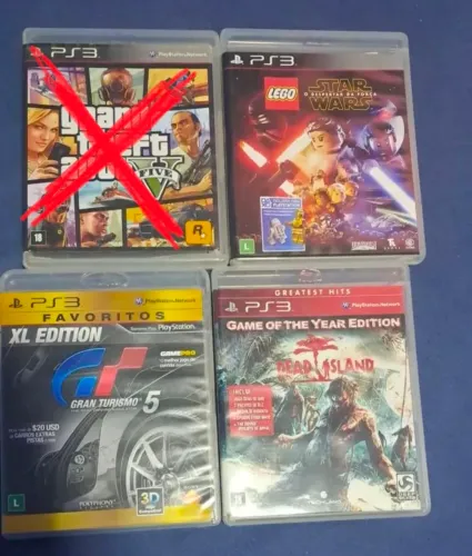 JOGOS DE PS3 - LOTE
