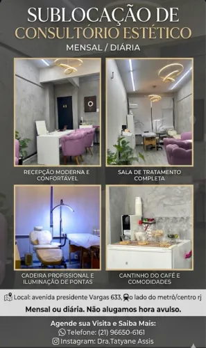 Sublocação sala de estética/ Saúde 