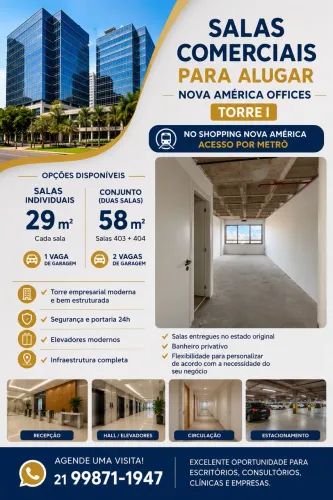 Sala Nova América offices torre 1