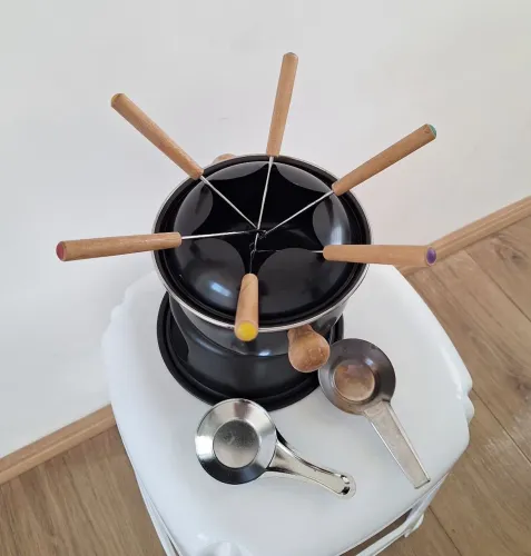 Kit aparelho de fondue