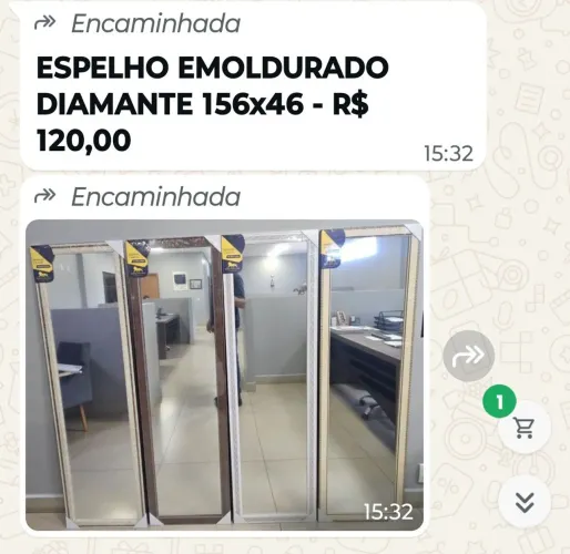 Espelho novo