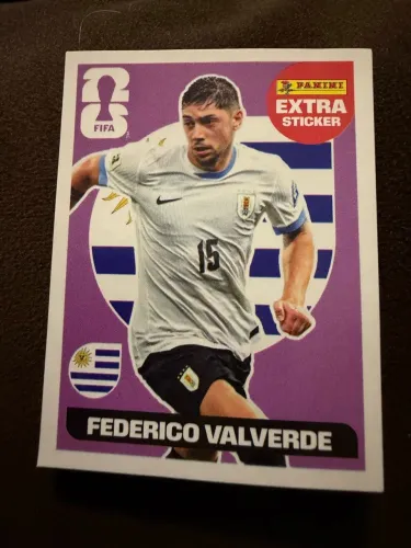Extra Stickers Legends Copa 2026 Federico Valverde