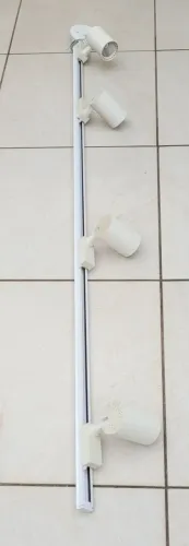 Luminária Branca 4 Lâmpadas