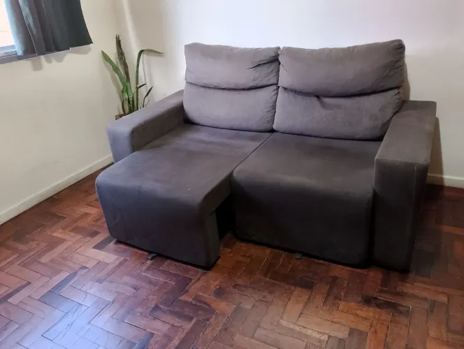Sofá dois lugares retrátil