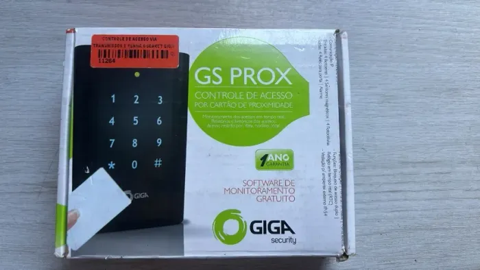 Controle de acesso GS Car CT Giga security