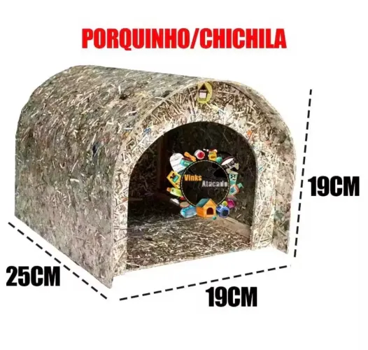 Toca Para Tartaruga Grande Jabuti Pequena Casinha Pet Coelho Galinha Codorna Chinchila
